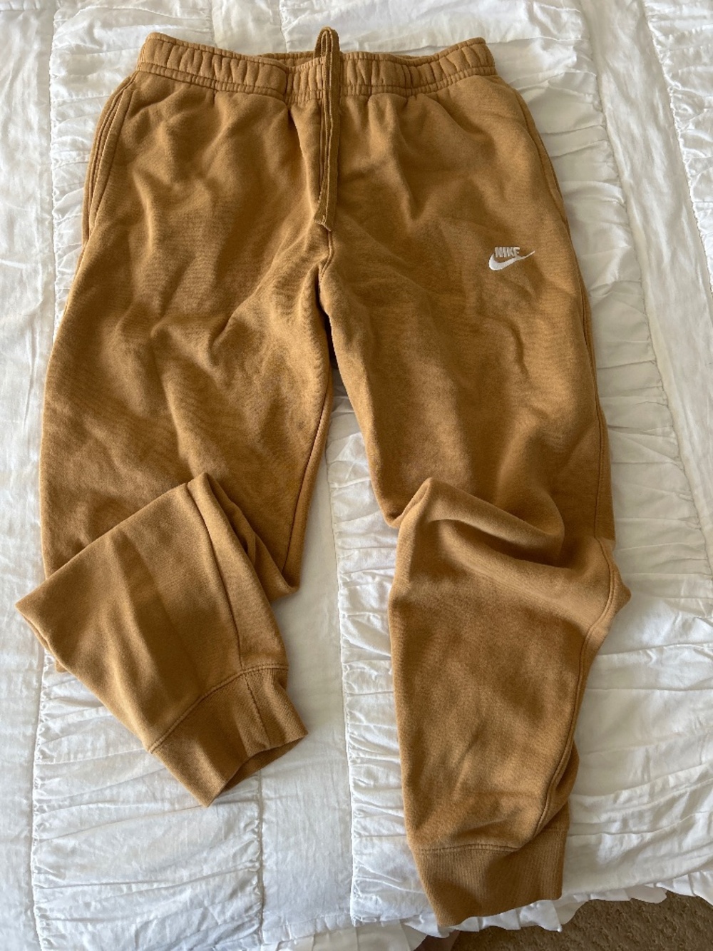 Nike Mens Light Brown Joggers